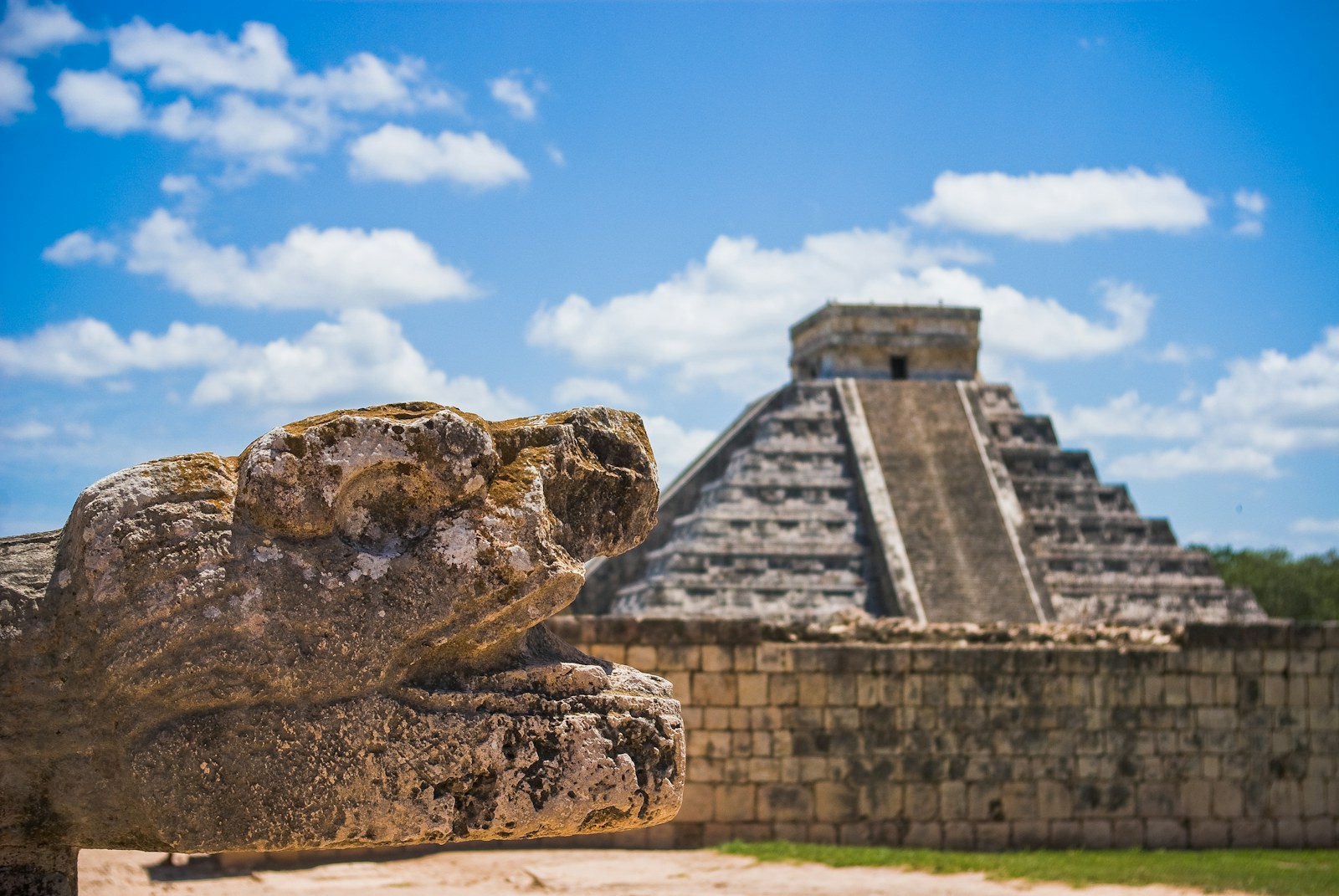 Pirámide de Kukulkán en Chichén Itzá